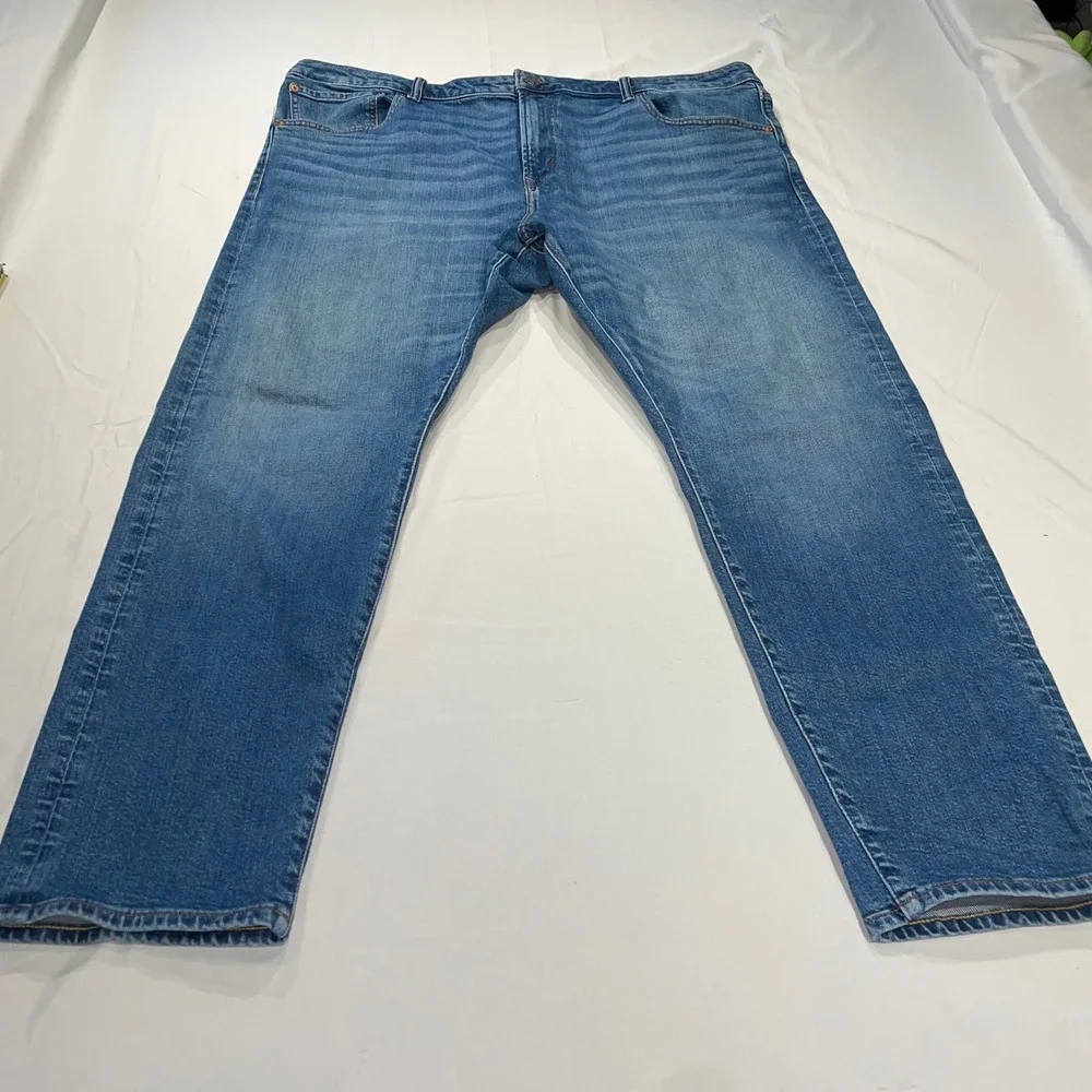 American Eagle Athletic Fit Flex Jeans Mens 44x32 Blue Medium Wash Denim